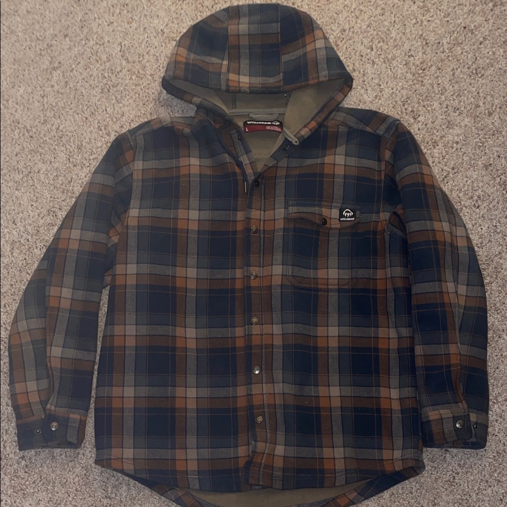 Wolverine Plaid Shirt Jacket